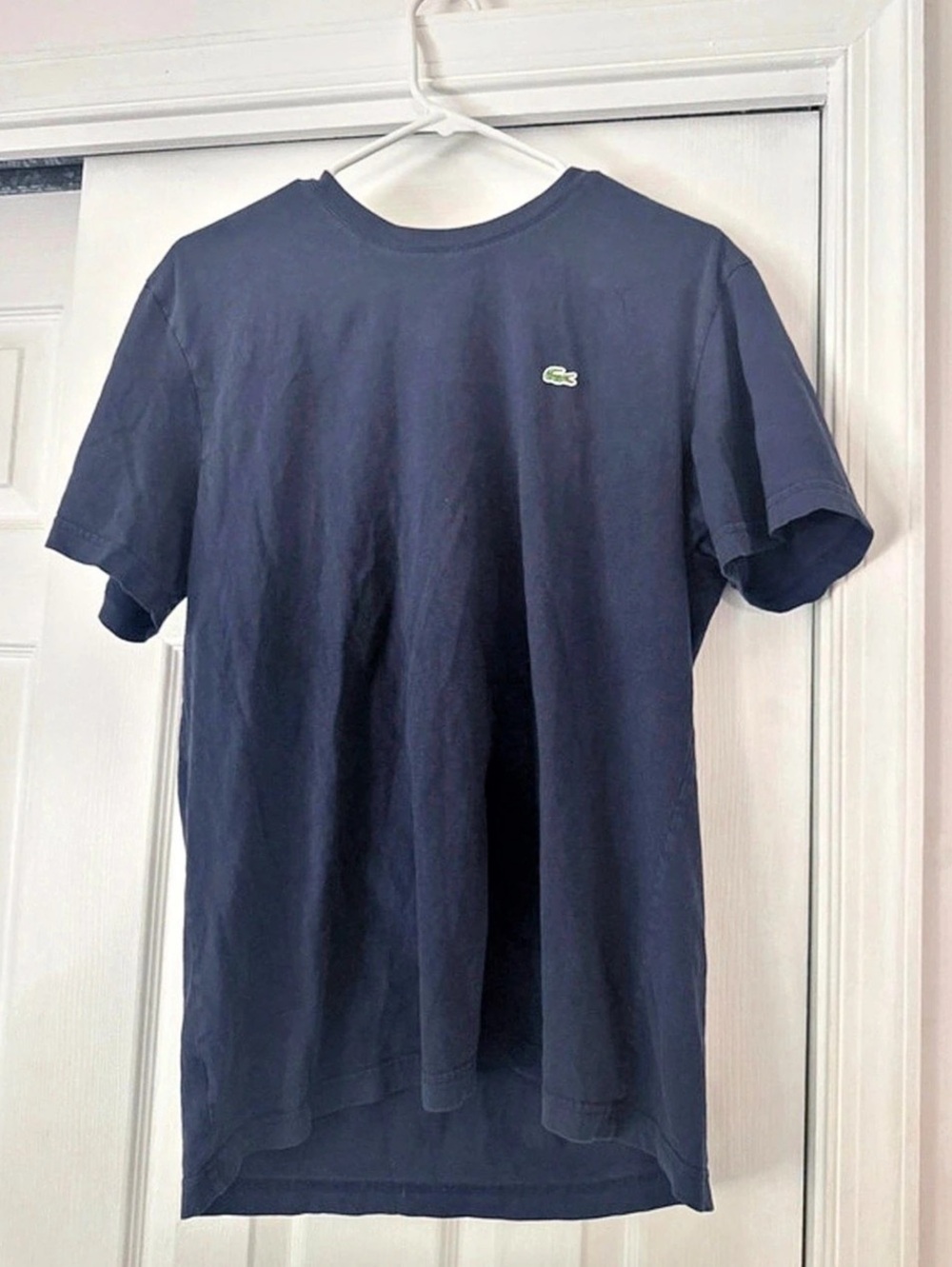 Lacoste Classic Fit Crewneck T-Shirt Blue Size 6